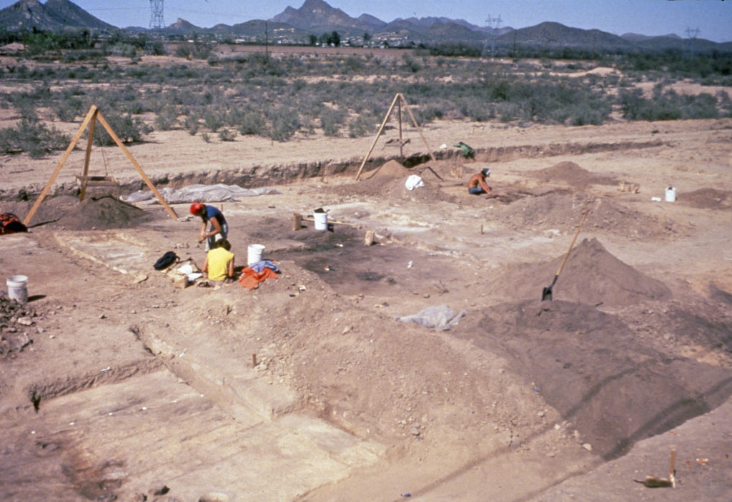 1983 fieldwork at the Valencia site in Tucson