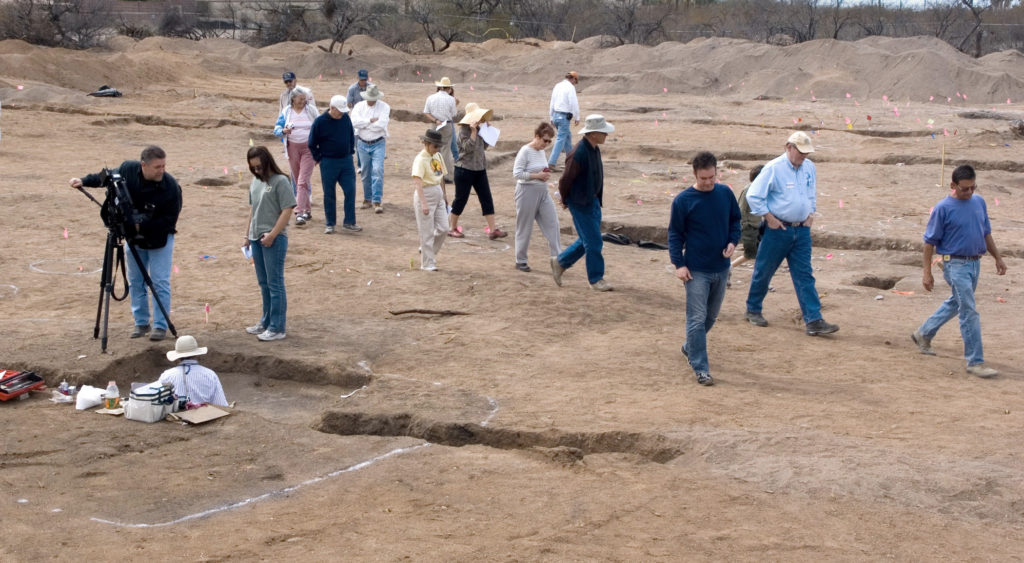 Public outreach at the Tanque Verde Wash site