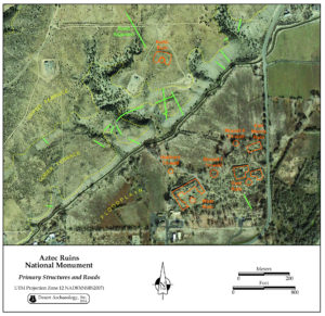 Desert Archaeology UAV aerial photography of Petrified Forest National Park