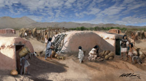 Desert Archaeology illustration by Robert Ciaccio