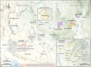 Desert Archaeology maps Gilman