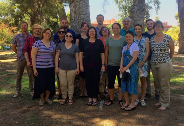 Participants in the 2017 American Ceramic Petrography Workshop