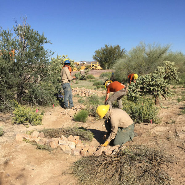 Desert Archaeology Honey Bee Village preserve erosion
