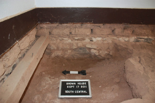 C. O. Brown House excavated by Desert Archaeology