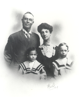 Photo of the Monier family
